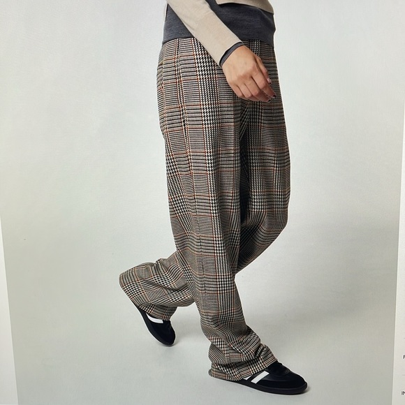 🆕SAINT ART Nessa Houndstooth Plaid Pants - Picture 3 of 16